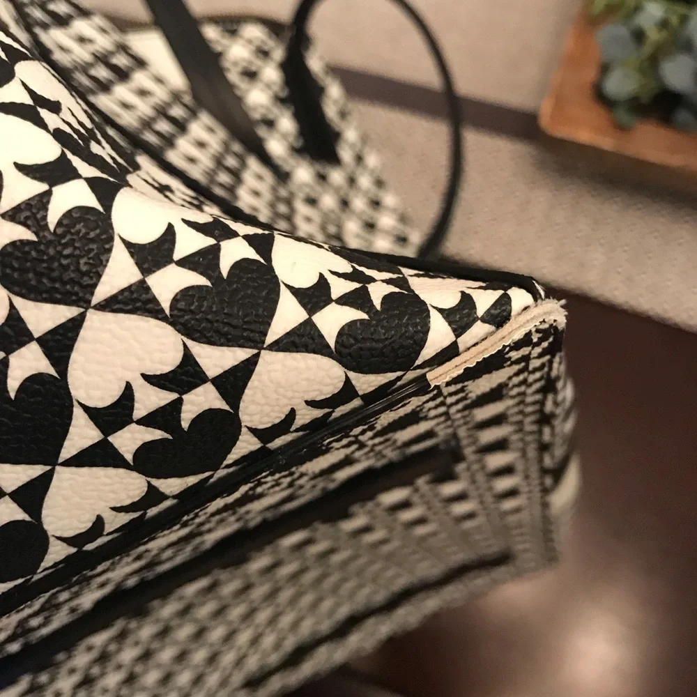 Kate Spade Diaper Bag - Black & White